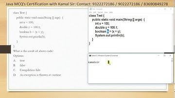 v3 operators - Java Certification - OCJA and OCJP Multiple Choice Questions