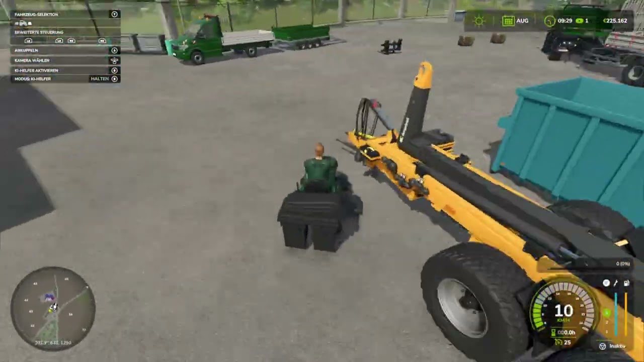 Erster Auftrag für unsere Gärtner LS 25