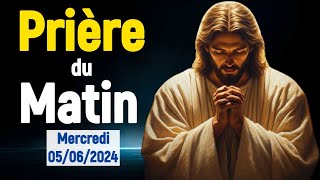 🙏PRIÈRE du MATIN Mercredi 05 Juin 2024 avec Évangile du Jour et Psaume