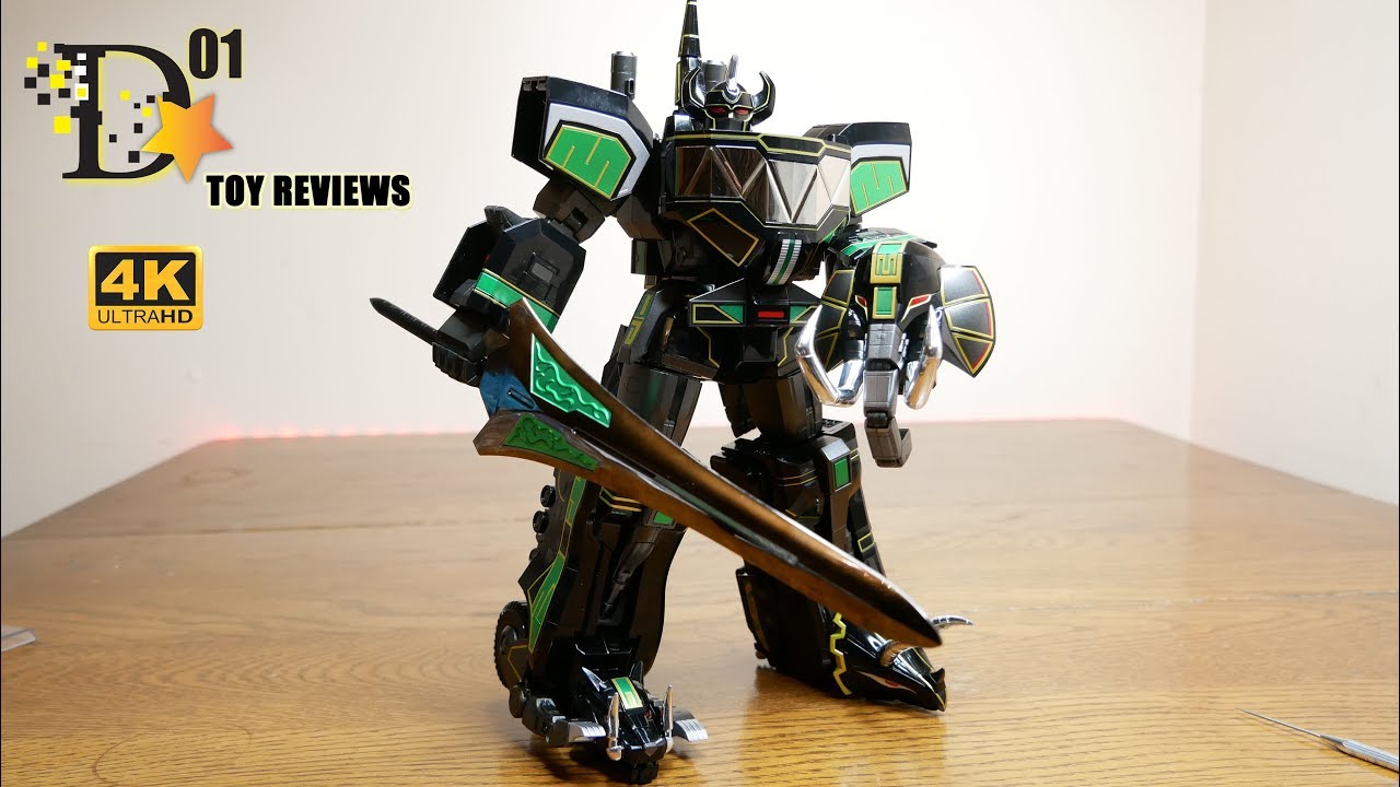 GOAL ZERO - ソウラボMATSUタケ［ALL BLACK VER.］ soulabo 激レア Toy Review: Soul of Chogokin GC-72B Black Megazord (SDCC