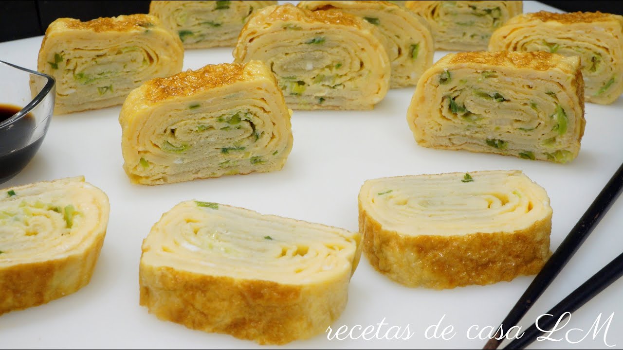 PERFECT EGG ROLLS RECIPE TAMAGOYAKI | RECETA ORIGINAL DE TAMAGOYAKI