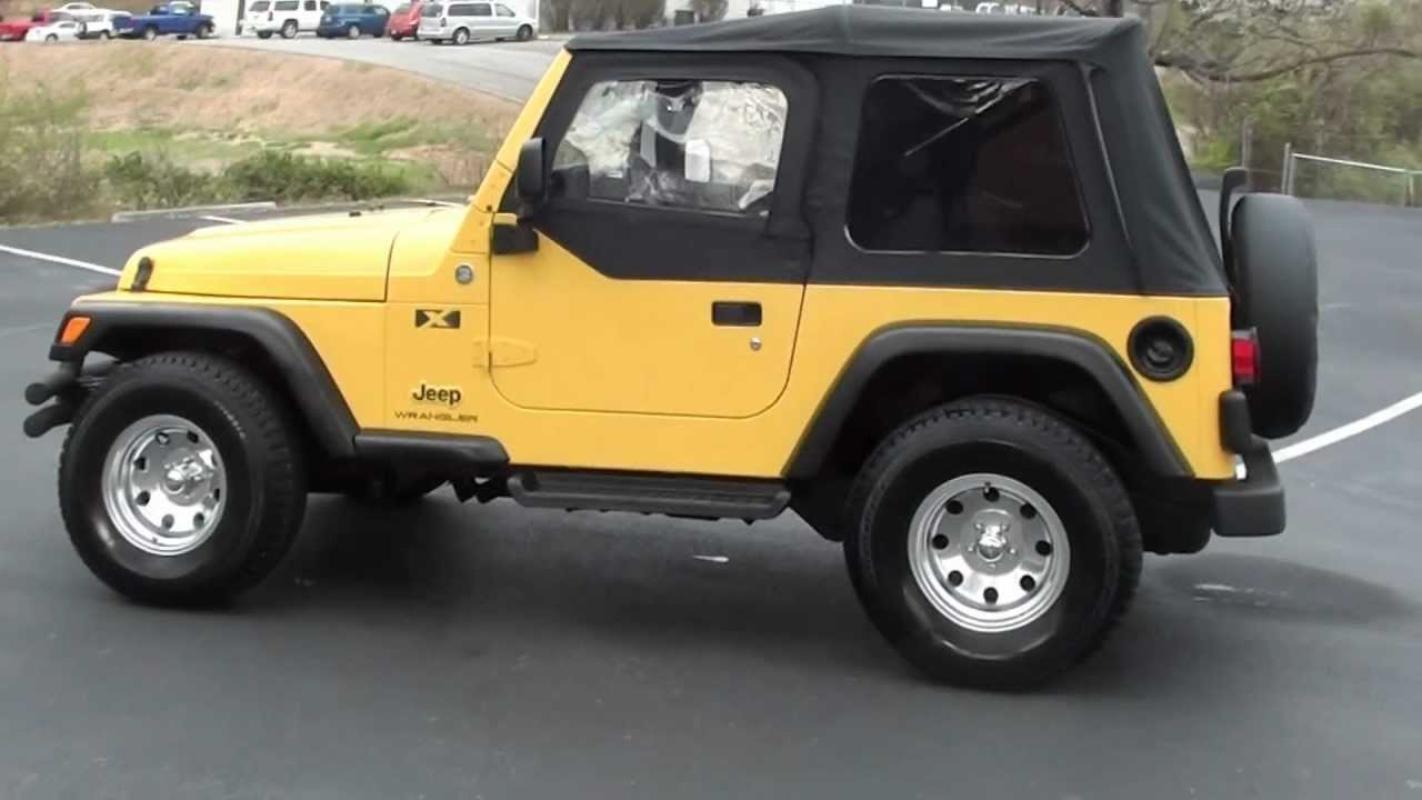 FOR SALE 2005 JEEP WRANGLER X!! SOFT TOP! STK# P6088  -  YouTube