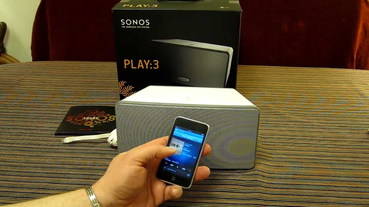 Vi ses i morgen Afdeling middelalderlig Sonos PLAY 3 aka S3 - Hands on Review. Part of multi-room home setup -  YouTube
