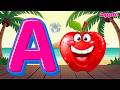 A for Apple 🍎 | A A Apple 🍏 | Joyful Alphabet Melody | Mini Shark 🦈