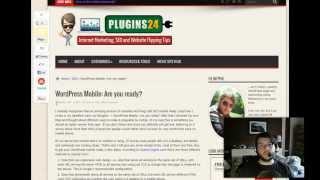 WordPress Mobile: Responsive Themes, mobile plugins and more