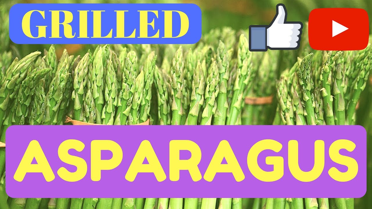 How to grill asparagus on a gas grill YouTube