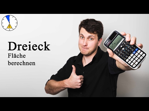 Flächenberechnung Dreieck Fläche berechnen