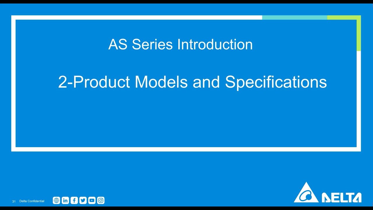 DELTA PLC AS Series-2 Model and specfications - YouTube