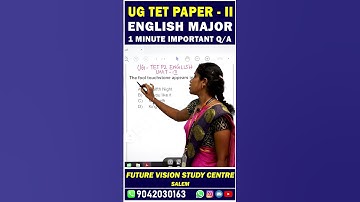 1 Minute Quickie: Ug Tet Paper 2 English Q&a