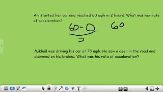 Physics Basics - A=Vf-Vi/T
