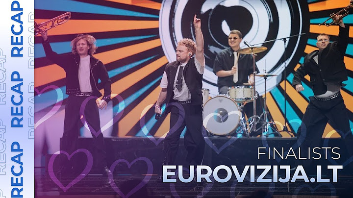 Eurovizija.LT 2025 (Lithuania) | Finalists | RECAP