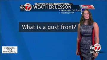 What is a gust front?