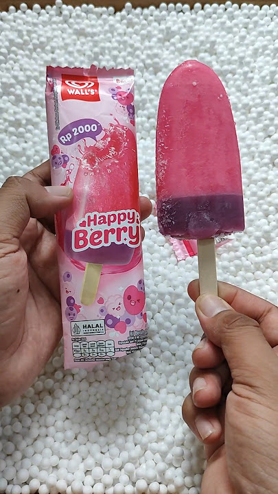 found Walls Happy Berry ice cream #huntingjajan #snacks #icecream #shorts