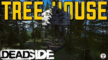 I Lived In A Hidden TREEHOUSE Base In Deadside