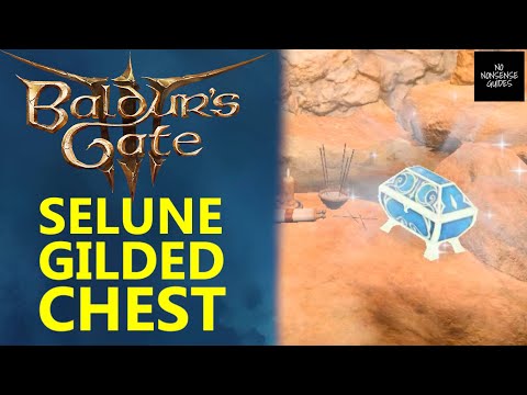 Baldur's Gate 3 Gilded Chest Selune Seal - How to Open Selune Chest in BG3 Owlbear Nest