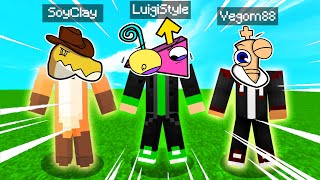 Nos Convertimos En Personajes Del Circo Digital En Minecraft