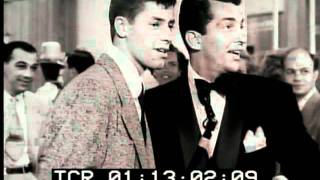 Jerry Lewis Opens his Camera Shop on Vine Street with Dean Martin & George Jessel 1950