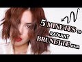 5 MINUTES to Radiant BRUNETTE Hair