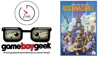 Destination X (Allegro 2-min) with the Game Boy Geek