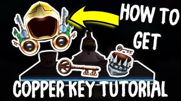 ROBLOX HOW TO GET THE COPPER KEY! (Golden Dominus - Tutorial)