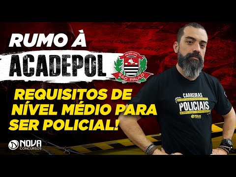 Conheça os requisitos mínimos para ingressar na policia civil com nível médio! 🚔