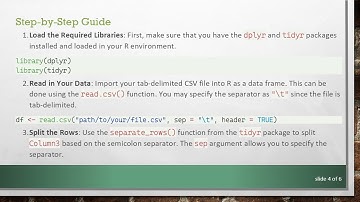 How to Duplicate and Split Rows in a Tab-Delimited CSV File Using R
