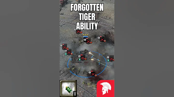 This forgotten Tiger Ability kills whole Armys (Company of Heroes 3) #shorts