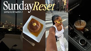 SUNDAY RESET | GETTING MY LIFE TOGETHER + KICK BALL GAME + ORGANIZING &amp; DEEP CLEANING + SELF CARE