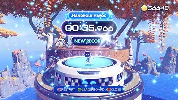 ASTRO BOT Handhold Havoc Speedrun in 35.966 - Former World Record!