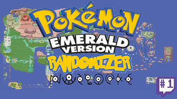 Pokemon Emerald Randomizer Nuzlocke #1: The Random Journey Begins (Twitch Stream)