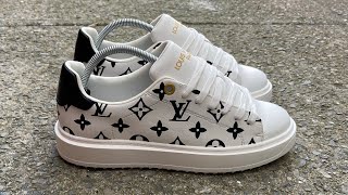 Vinyl LV Stencil for Custom Shoes