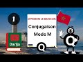 Conjugaison  apprendre le marocain  darija   le mode m 1