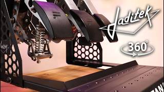Jaditek Fanatec CSL Inverted Pedals Mod  | 360° close-up view [SIM RACING HARDWARE]