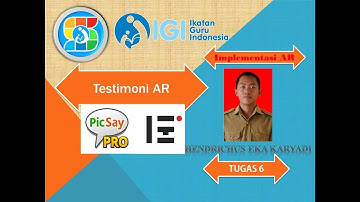 Tugas 6 : testimoni implementasi AR dan sagusanov