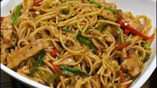 Chiken Noodles Recipe |Authentic Chicken Chow mein Recipe| Recipe| वेज चाऊमीन बनाने का आसान तरीका |