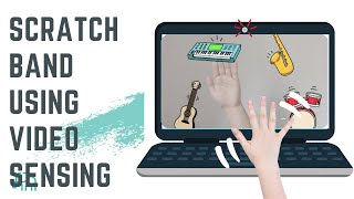 Scratch Interactive Band with Video Sensing Function | Beginner Scratch Tutorial