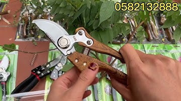 Kéo cắt cành cầm tay SK5 tay cầm vân gỗ 0582132888