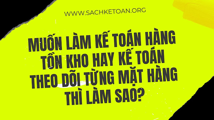 Cách tim số hàng tồn kho trong kế toán effect năm 2024