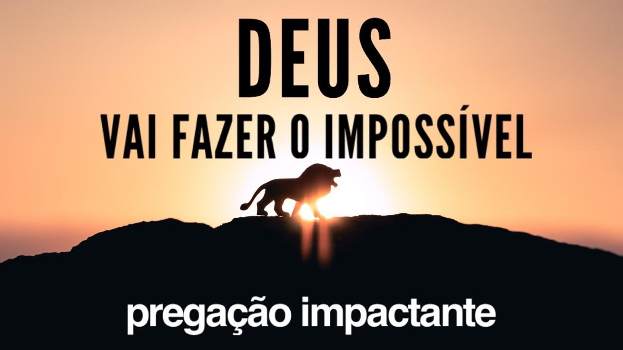 PREGAÇÃO DEUS VAI FAZER O IMPOSSÍVEL ACONTECER | Pastor Rodrigo Ortunho ...