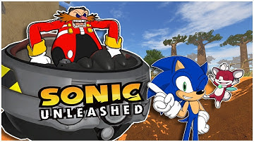 SONIC AND CHIP PLAYS SONIC UNLEASHED PART 3 BIG WORLD PUZZLE
