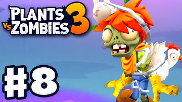 Chicken Wrangler! - Plants vs. Zombies 3 - Gameplay Walkthrough Part 8
