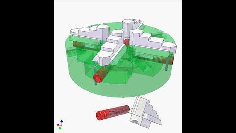 Four-jaw independent chuck 1