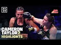 Undisputed rematch  chantelle cameron vs katie taylor 2 fight highlights