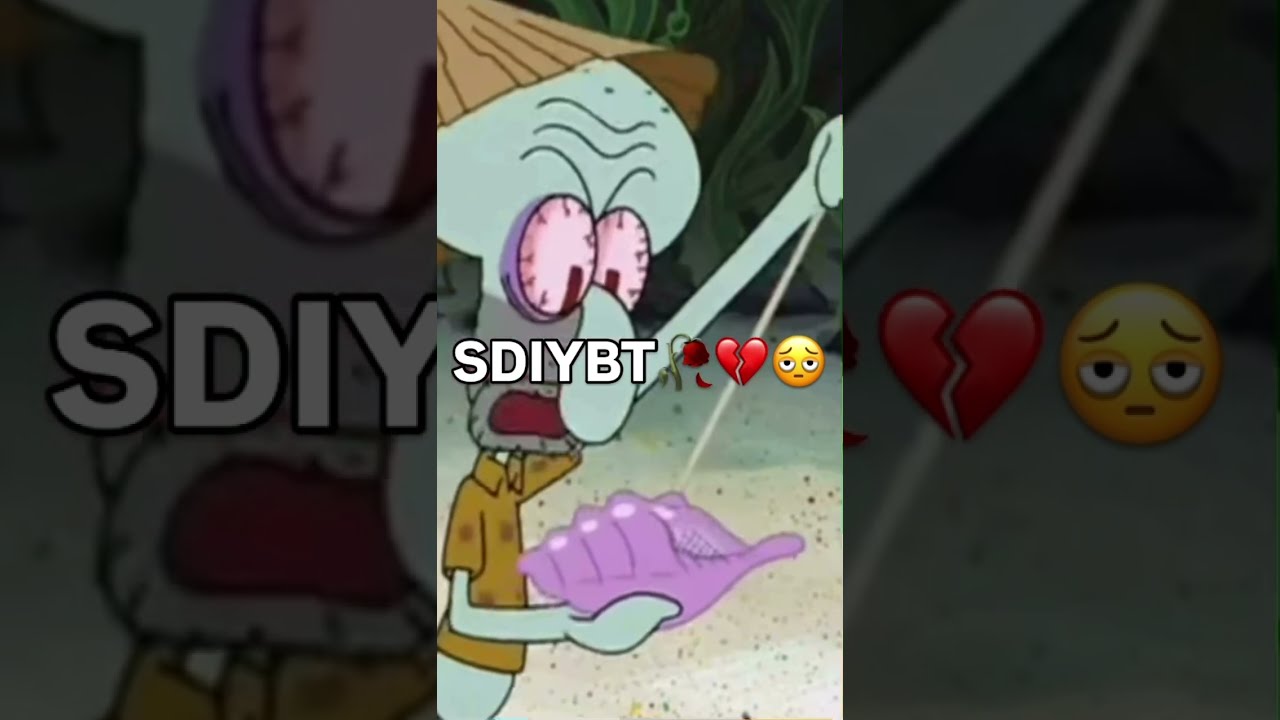 SDIYBT Viral Meme Shorts Funny Memes Christian Trending Spongebob