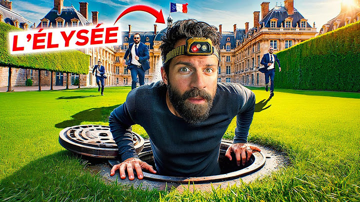 On cherche le TUNNEL SECRET du PRÉSIDENT !