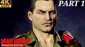 DEAD island PART 1 Walkthrough Gameplay INTRO - Ryder White