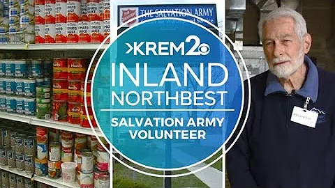 'It's so rewarding': Volunteer gives 30 hours to Spokane Salvation Army food bank