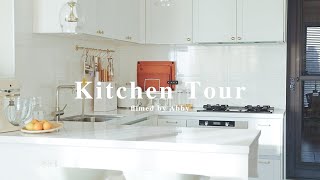 開箱新家白系廚房 Kitchen Tour | 廚房收納 |  解放雙手Miele洗碗機 | IKEA、宜得利收納好物分享  #艾比的小日常