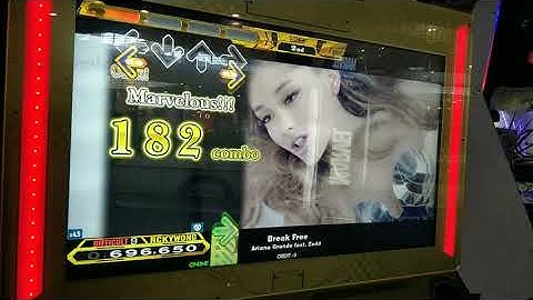 [DDR A20 PLUS] Ariana Grande - Break Free DSP [Single DIFFICULT 9] 999,990 1p PFC #2/3