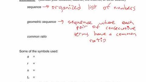 PM12 - 10.1 Geometric Sequences - part 1